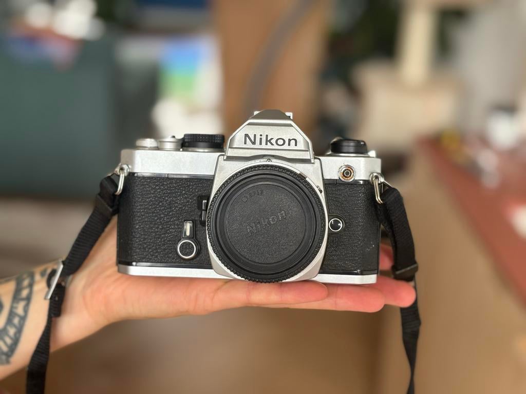 Nikon FM 35mm Film Camera - Prachtige Staat!, Audio, Tv en Foto, Fotocamera's Analoog, Ophalen, Zo goed als nieuw, Spiegelreflex