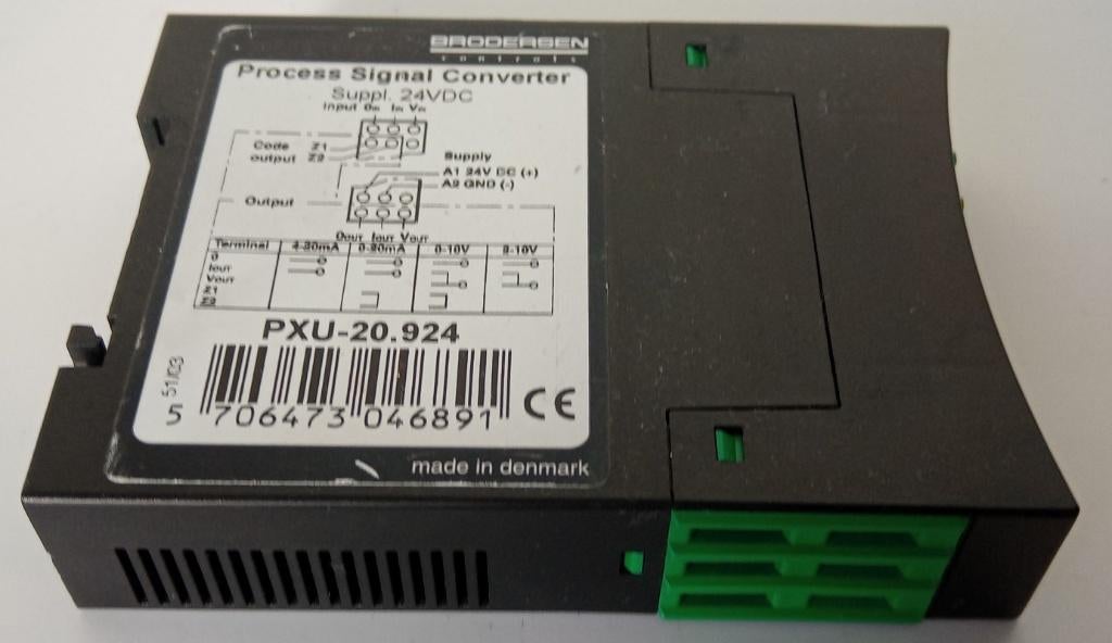 Broderson PXU-20.924 process signal convertor, Hobby en Vrije tijd, Elektronica-componenten, Ophalen of Verzenden, Gebruikt