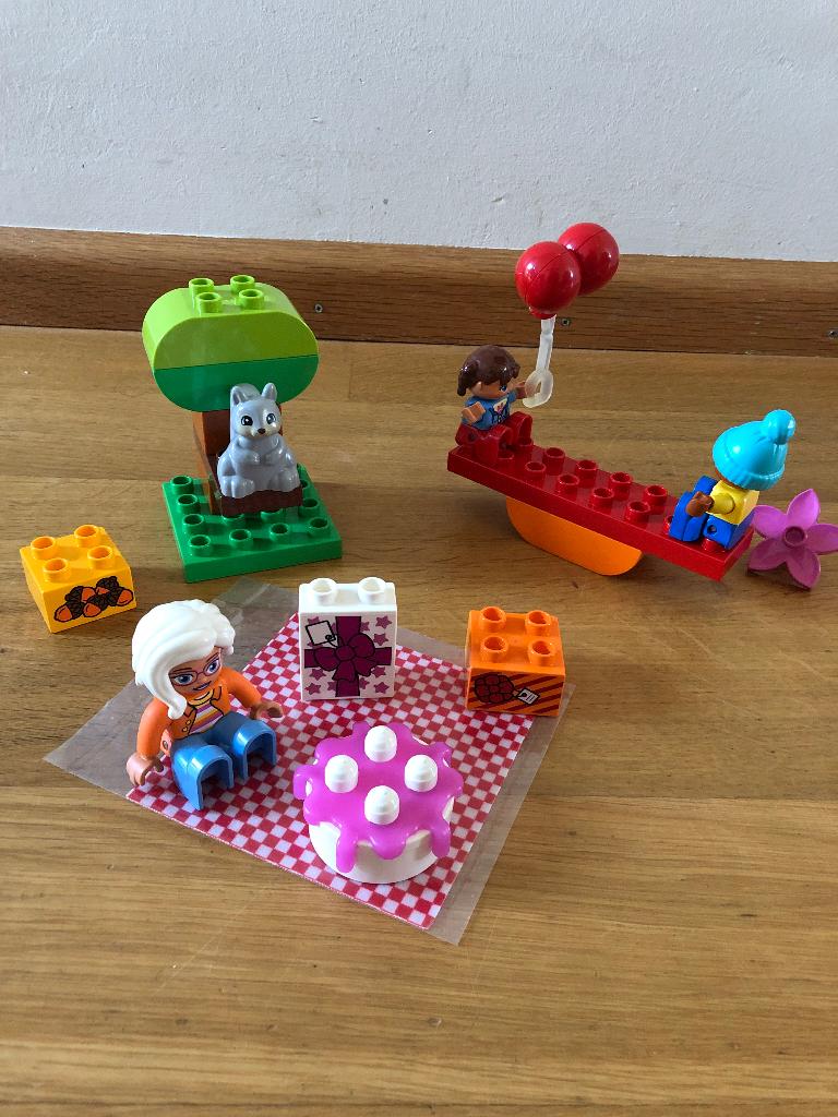 Duplo Verjaardagspicknick 10832, Ophalen, Zo goed als nieuw, Complete set, Duplo