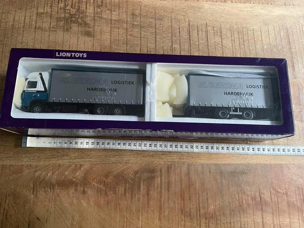 Miniatuur DAF vrachtwagen Elgersma Harderwijk nieuw in doos!, Ophalen of Verzenden, Nieuw