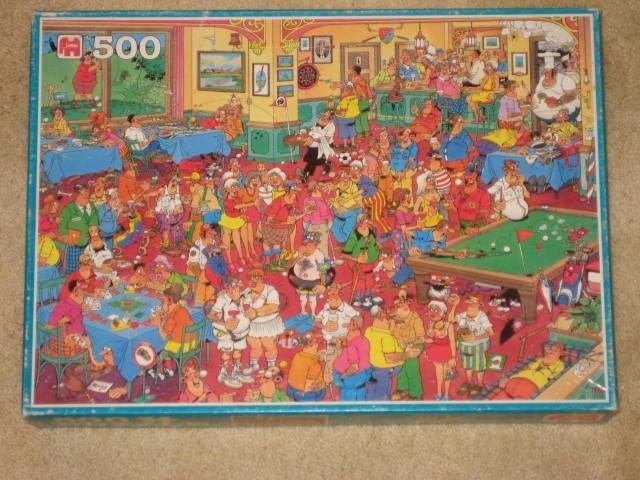 v Haasteren bijzondere puzzels 500/550 stukjes Ceaco USA, Ophalen of Verzenden, 500 t/m 1500 stukjes, Zo goed als nieuw