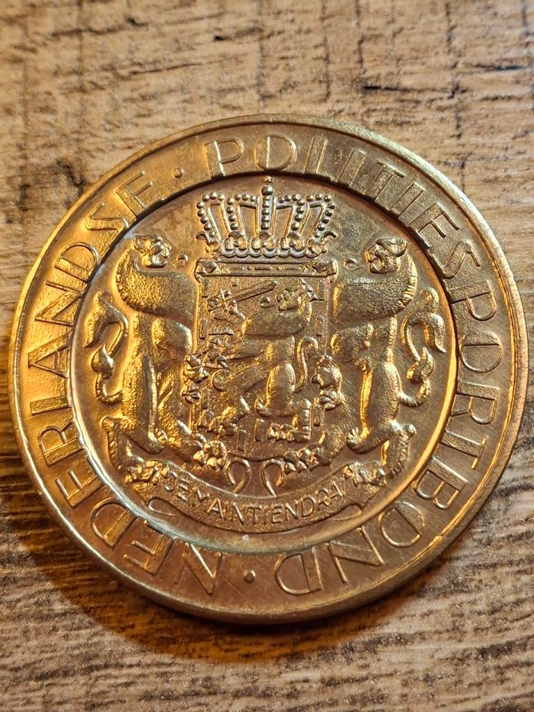 Politiepenning, Verzamelen, Ophalen of Verzenden, Zo goed als nieuw