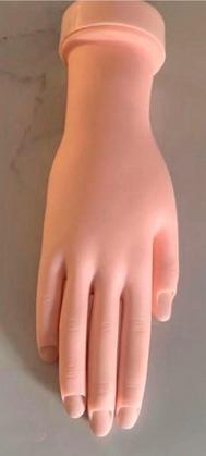 Nieuwe practicehand oefen hand nagels acryl gel biab polygel, Ophalen of Verzenden, Nieuw, Overige typen