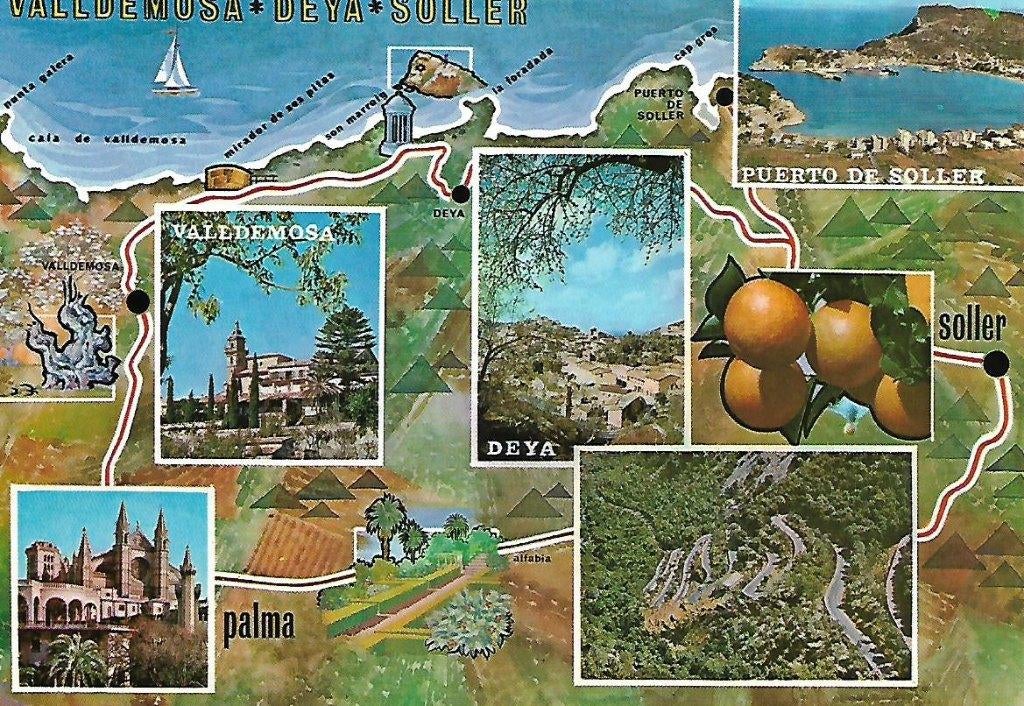 Mallorca- -6-luik., Ophalen of Verzenden, 1980 tot heden, Ongelopen, Spanje
