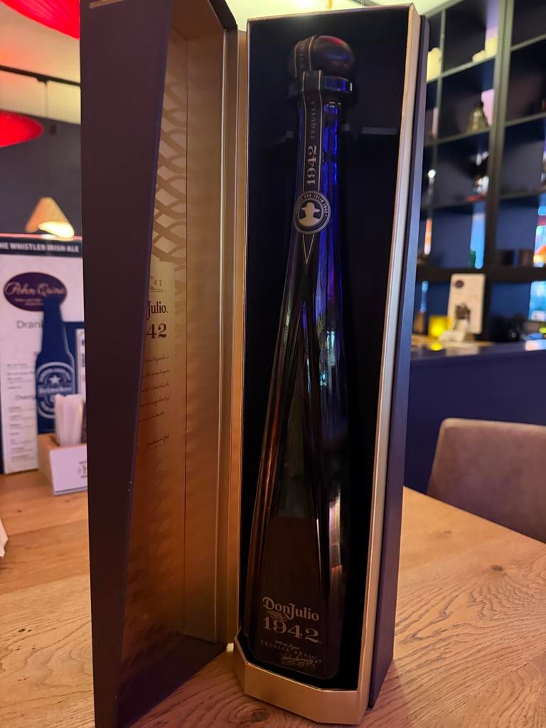 Don Julio 1942 Tequila - Fles & Doos, Verzamelen, Ophalen of Verzenden, Gebruikt, Noord-Amerika, Overige typen
