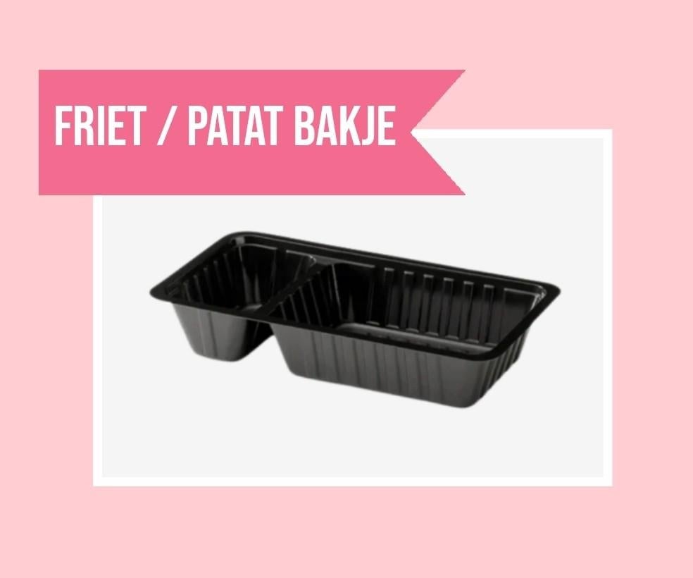 Friet / Patat bakje, Ophalen of Verzenden, Nieuw