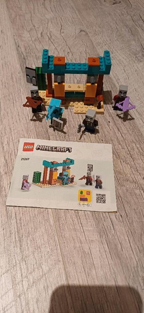 Lego minecraft 21267, Ophalen of Verzenden, Zo goed als nieuw, Complete set, Lego