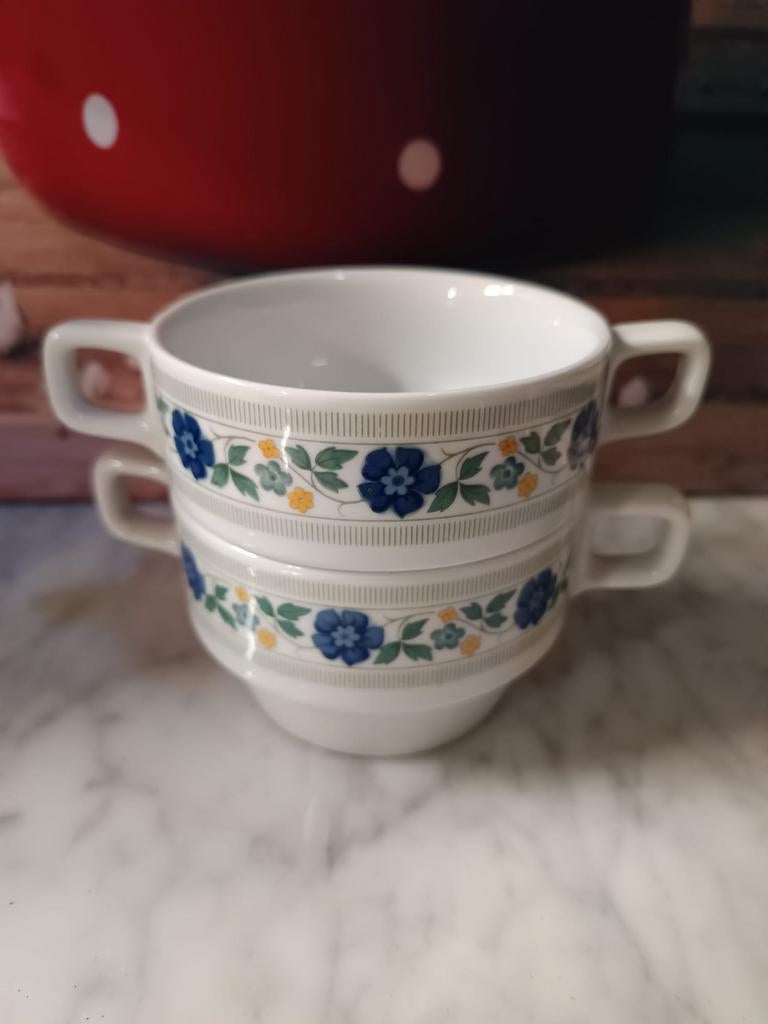 2 vintage soepkommen Seltmann Weiden Bavaria, Antiek en Kunst, Antiek | Servies los, Ophalen of Verzenden