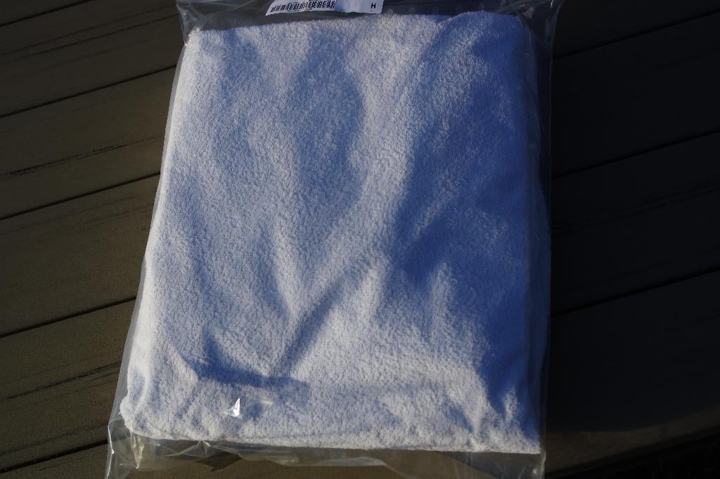 Molton hoeslaken waterdicht (90x200), nieuw, Eenpersoons, Nieuw, Ophalen of Verzenden, Wit