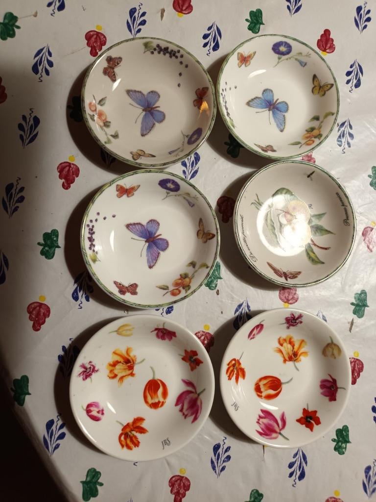 Verschillende theetipjes Janneke Brinkman, Ophalen of Verzenden, Porselein, Overige stijlen, Bord(en)