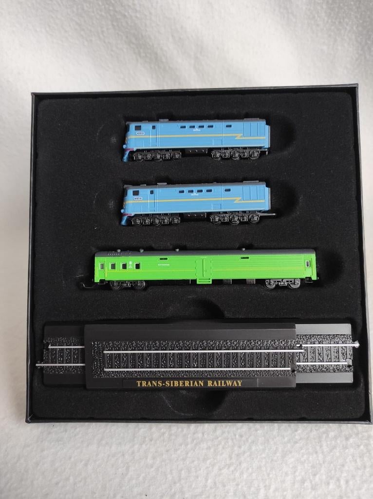 Atlas Minitrains 1/220 FRANS-SEBERIAN RAILWAY, Ophalen of Verzenden, Nieuw, Trein, Schaalmodel