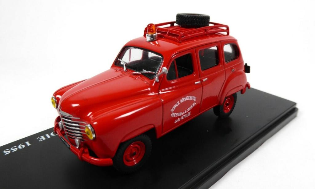 Atlas 1:43 Renault Colorale Prairie 4x4 Break Incendie 1955, Hobby en Vrije tijd, Modelauto's | 1:43, Overige merken, -, Nieuw