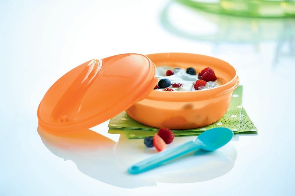 Tupperware Fruitig Op Weg Nieuw, Ophalen of Verzenden, Nieuw, Oranje, Bus of Trommel