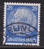 2573 - Duitse Rijk michel 471 gestempeld , Paul von Hindenbu, Postzegels en Munten, Postzegels | Europa | Duitsland, Verzenden