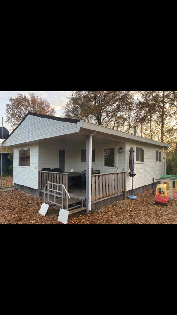 SUPER CHALET STACARAVAN TE KOOP