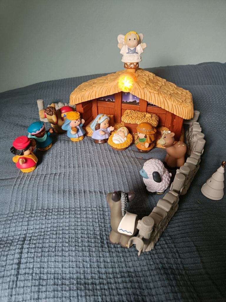 kerststal van Fisher Price met muziek, Diversen, Kerst, Gebruikt, Ophalen