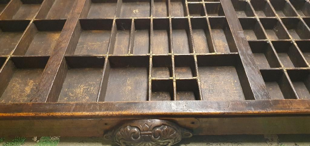 Letterbak (uniek antiek), Ophalen, Gebruikt