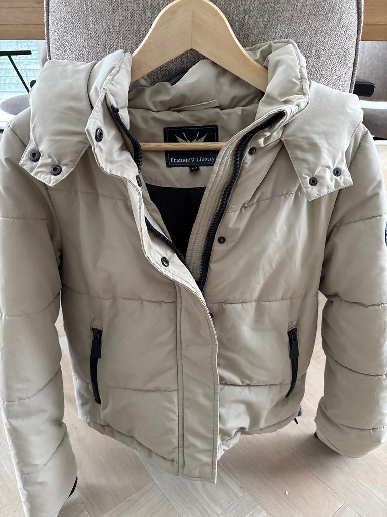 Frankie & Liberty Meisjes Jas Maat 164/170, Ophalen of Verzenden, Gedragen, Maat 34 (XS) of kleiner, Beige