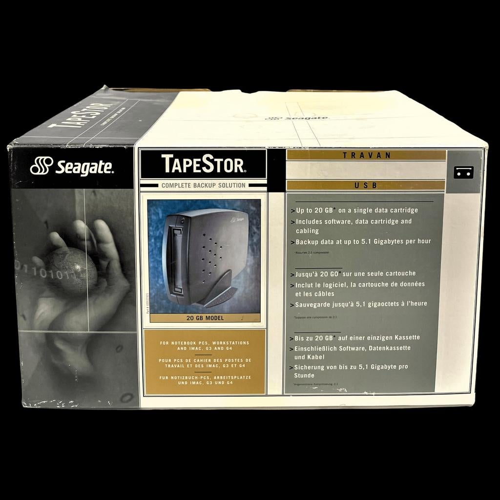 Harde schijf Seagate TapeStor 20GB - Nieuw, Computers en Software, Harde schijven, 20 GB, HDD, Nieuw, Ophalen of Verzenden