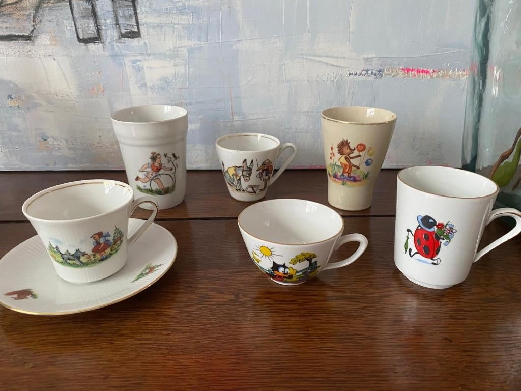 brocante divers kinderservies, Ophalen of Verzenden