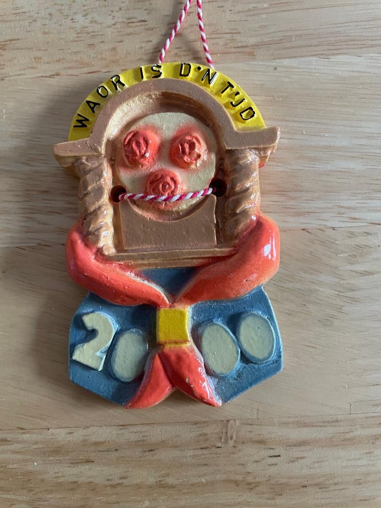 Carnaval Veldteken Roosendaal 2000, Ophalen of Verzenden, Zo goed als nieuw, Overige onderwerpen, Speldje of Pin