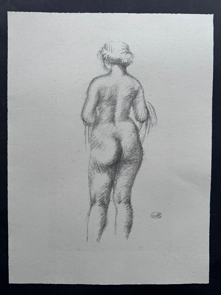 Litho Aristide Maillol 1926 naakt, Ophalen of Verzenden