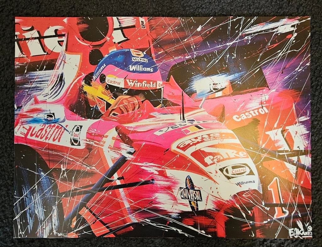Formule 1 posters E.J. Kremer, Ophalen of Verzenden