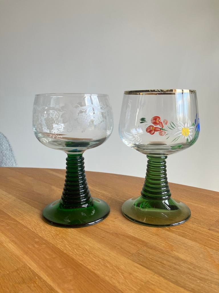 Moezel Wijnglazen - Set van 2, Ophalen of Verzenden