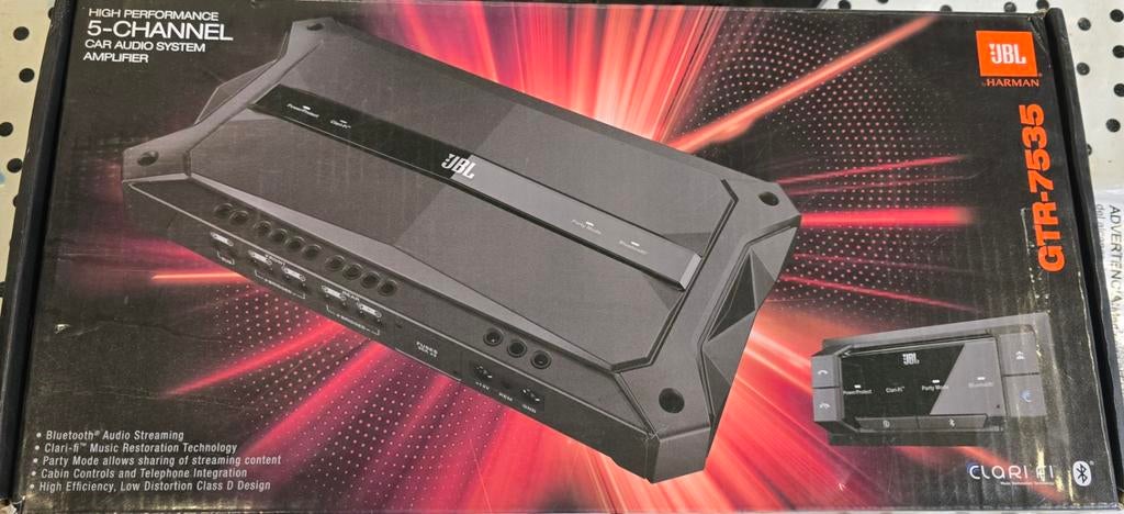 JBL GTR-7535 5 KANAALS VERSTERKER MET BLUETOOTH, Ophalen of Verzenden, Gebruikt