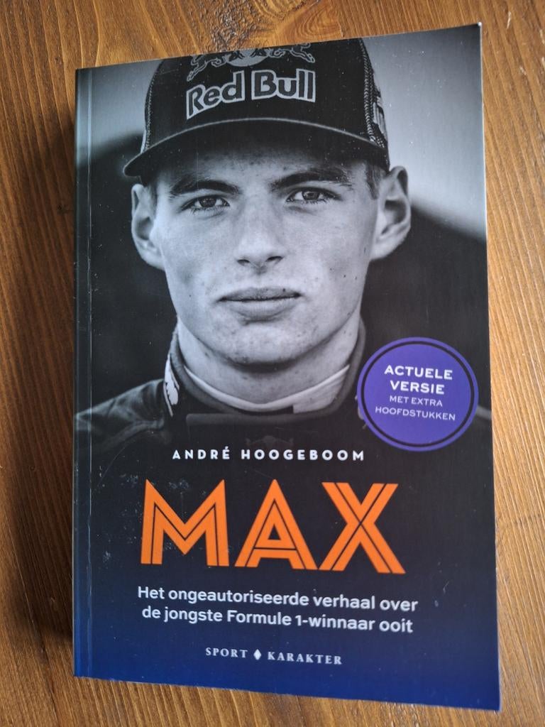 Max Verstappen boek., Ophalen of Verzenden, Zo goed als nieuw, Formule 1