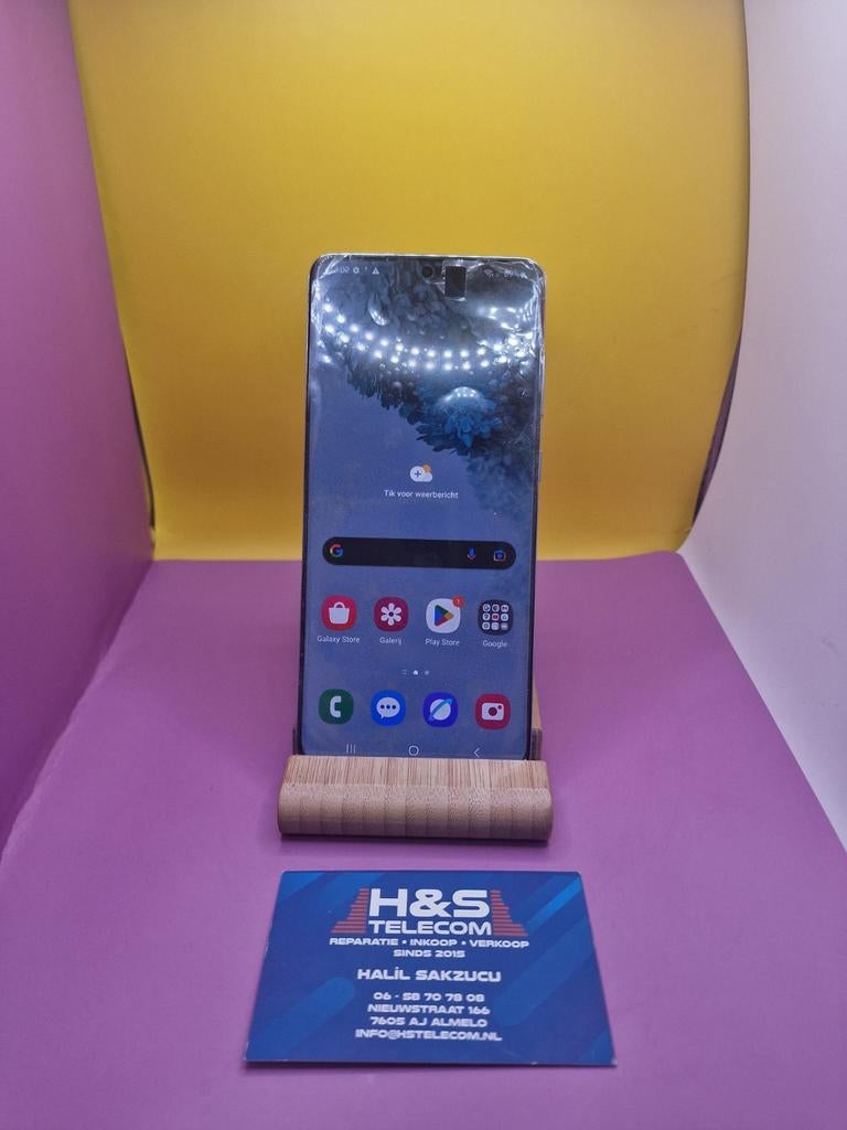 Samsung s20+ 5G 128 GB Alles orgineel 2 jaar garantie, Ophalen of Verzenden