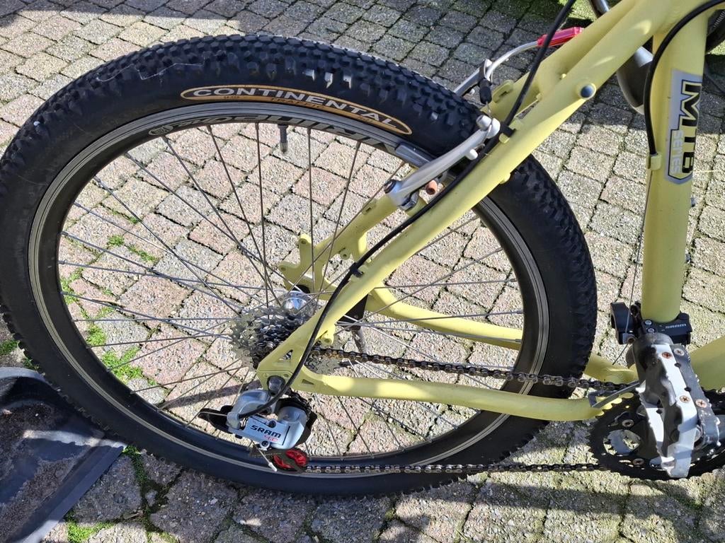 Gazelle Instinct MTB - Gele Mountainbike, Fietsen en Brommers, Gebruikt, Hardtail, Heren, Ophalen of Verzenden