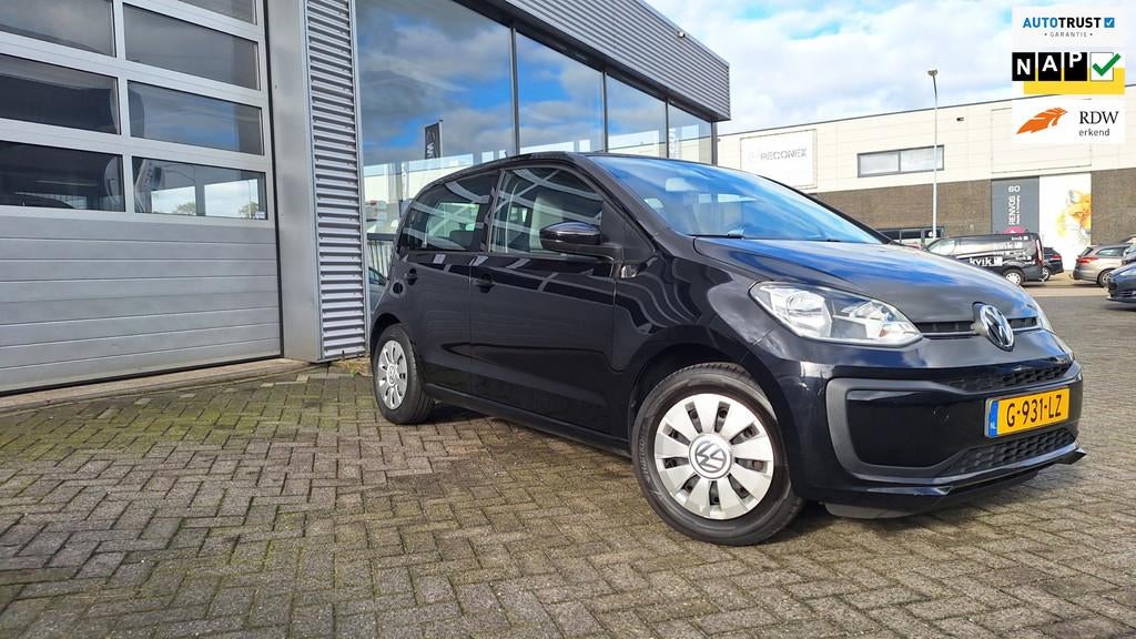 Volkswagen Up! 1.0 BMT move up!/Airco*cv*elek ramen*cruise*, Voorwielaandrijving, Gebruikt, Origineel Nederlands, Bedrijf