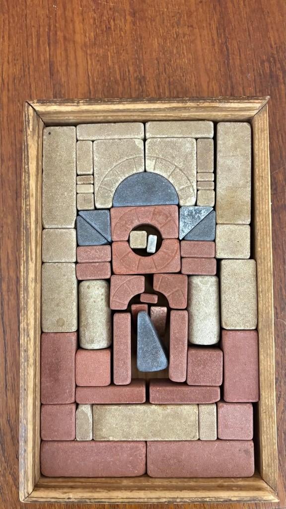 Anker stenen bouwdoos nr. 6A, ca. 1900, Ophalen