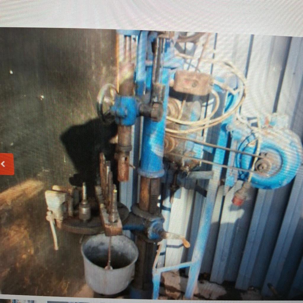 zware Kolomboormachine kolomboor traploos 380 v, Ophalen, Gebruikt, Kolomboormachine, Variabele snelheid