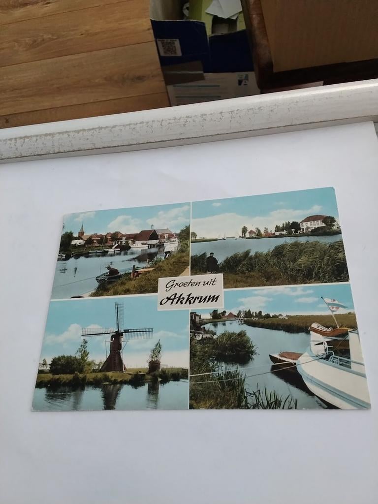 GROETEN UIT AKKRUM. 1971, Ophalen of Verzenden, 1960 tot 1980