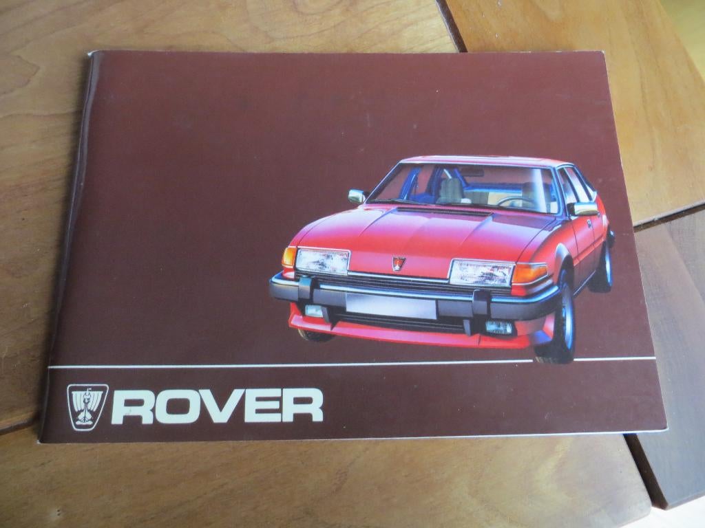 Instructieboek Rover 3500 Vanden Plas, 3500 Vitesse 1983, Ophalen of Verzenden