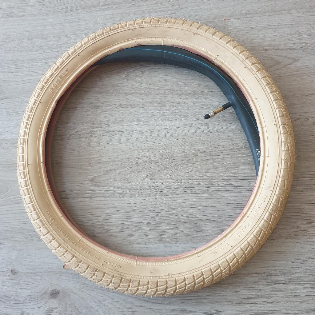 Kinderfietsband en binnenband 18 inch, Ophalen of Verzenden, Nieuw, Band, Rubber