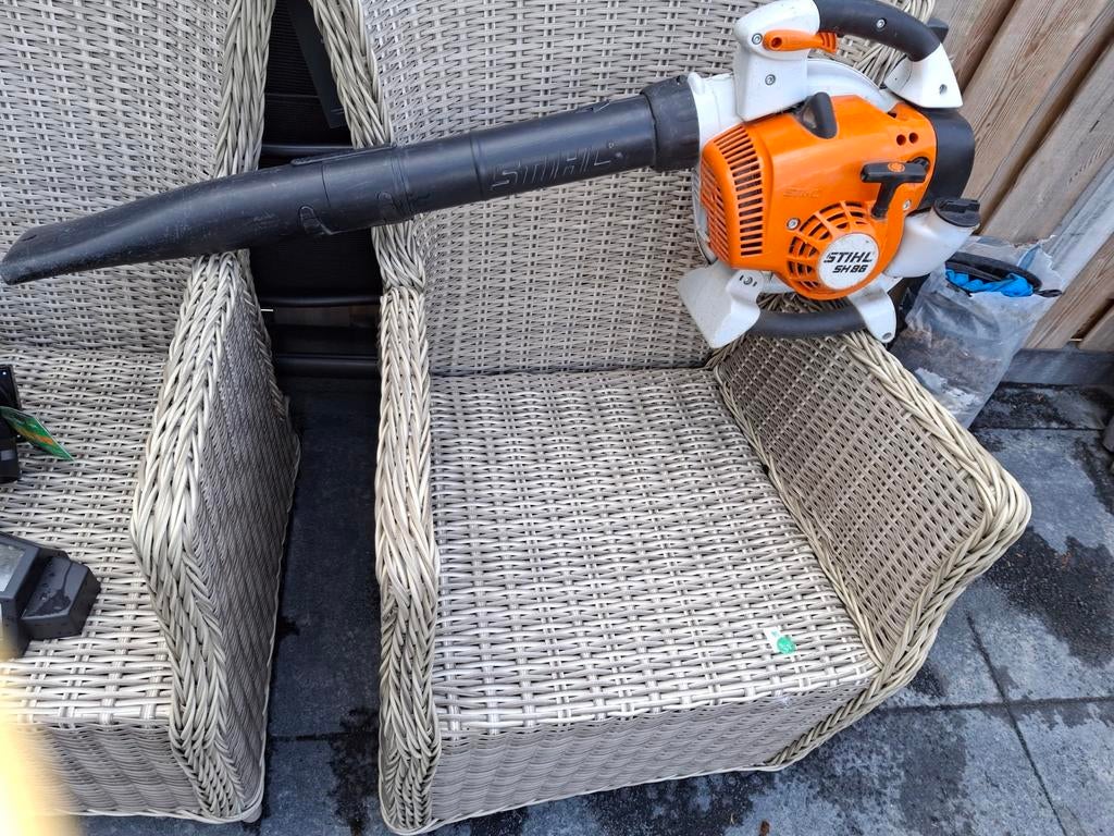 WEINIG GEBRUIKTE  Stihl bladblazer SH86, Ophalen, Benzine