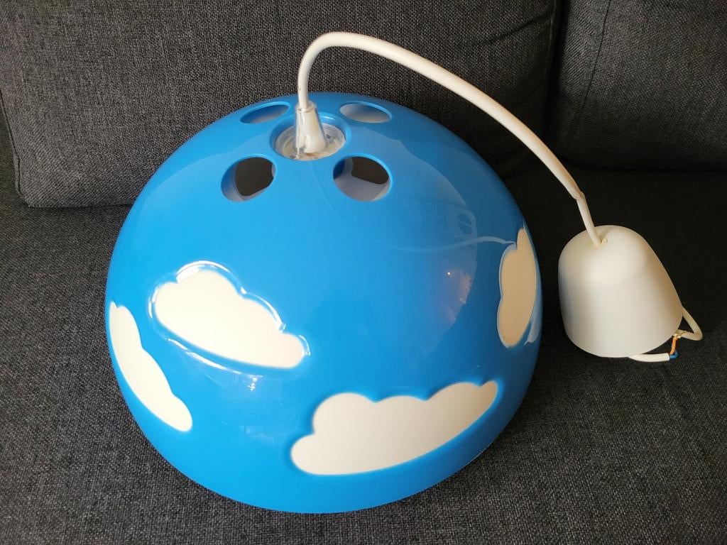 Vintage Ikea Wolken lamp, Kinderen en Baby's, Ophalen of Verzenden, Zo goed als nieuw, Lamp