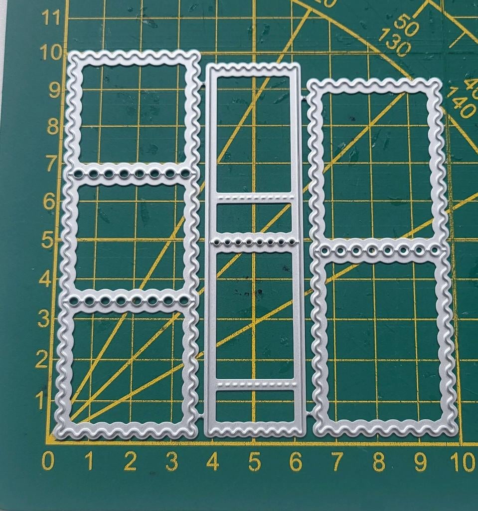 Snijmal postzegelframe, Ophalen of Verzenden, Overige thema's, Pons of Mal