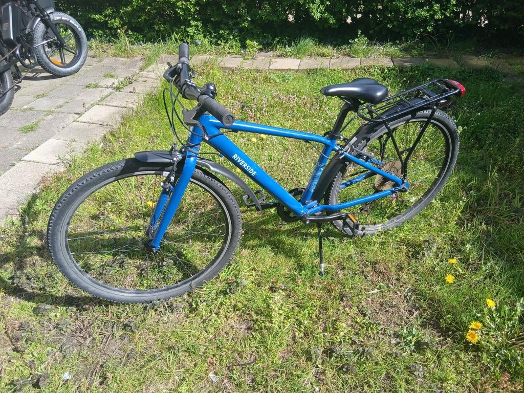Riverside fiets, blauw, Ophalen of Verzenden