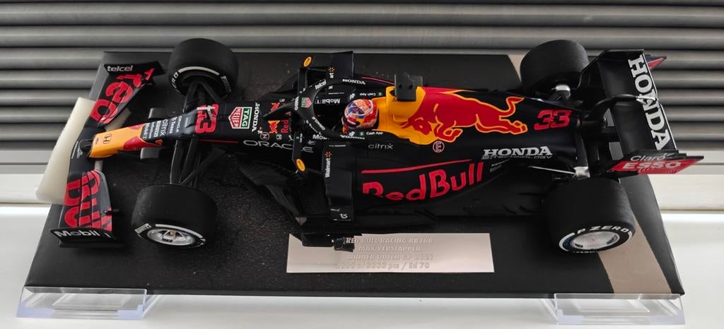 Max Verstappen 1:18 Zandvoort First Win 2021, Ophalen of Verzenden, Zo goed als nieuw, Formule 1
