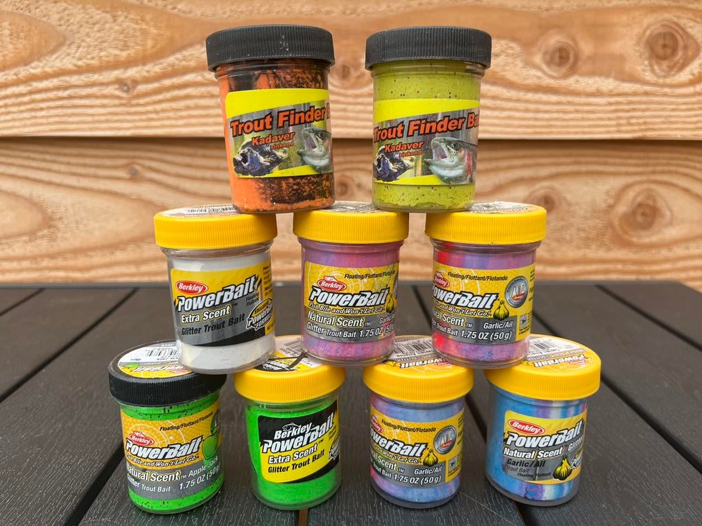 Berkley Powerbait forelvissen TFB kadaver kunstaas foreldeeg, Ophalen of Verzenden, Zo goed als nieuw, Overige typen