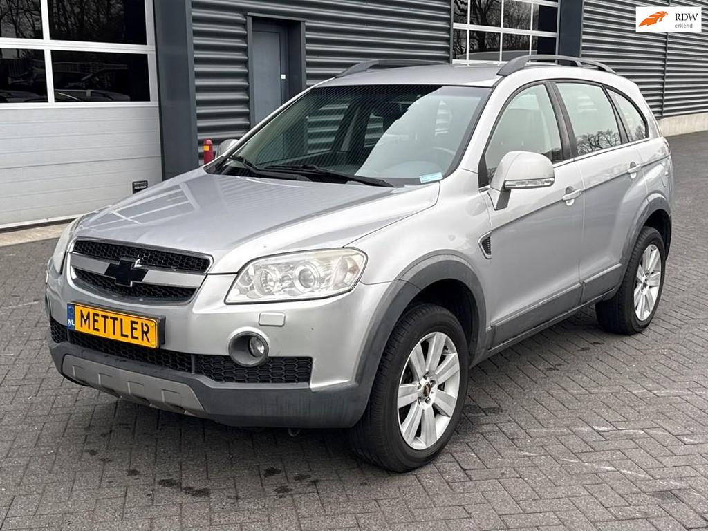 Chevrolet Captiva 3.2i Executive, 7 persoons, 4x4, Auto's, 1780 kg, 3195 cc, Gebruikt, Zwart