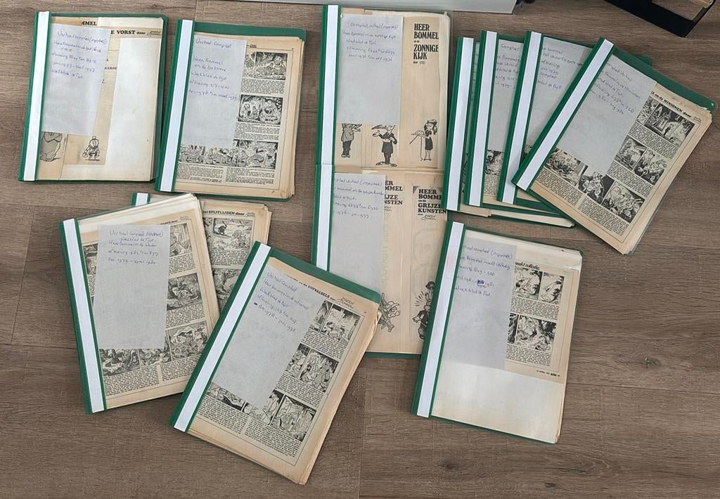 Krantenknipsels heer bommel, Ophalen of Verzenden, Olivier B, Bommel en Tom Poes