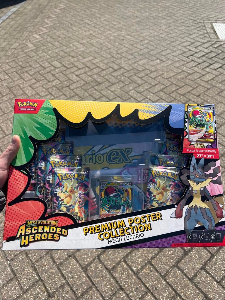 Pokémon Lucario Premium Poster Collectie - Nieuw, Ophalen of Verzenden, Nieuw, Overige typen