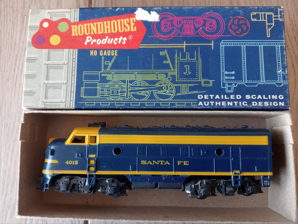 Santa fe dummy trein nr 4015, Overige merken, Nieuw, Ophalen of Verzenden, Gelijkstroom