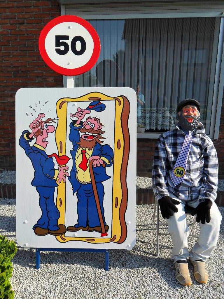 Abraham voor de spiegel set 3delig te huur., Ophalen, Nieuw, Abraham of Sarah