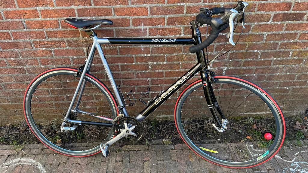 Batavus Racefiets 63cm Shimano, Fietsen en Brommers, Fietsen | Racefietsen, Ophalen, Minder dan 10 versnellingen, Gebruikt, Heren